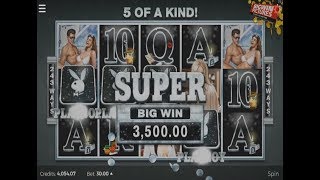 Playboy Slot - Three Features 6€-30€ Bets BIG WINS!