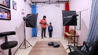 Basic Studio Photography technique and Camera Setting tutorial