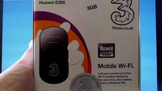 Huawei E585 Mifi Configuration