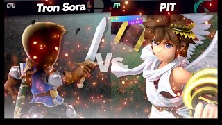 Super Smash Bros Ultimate Amiibo Fights   Request #7466 Sora vs Pit