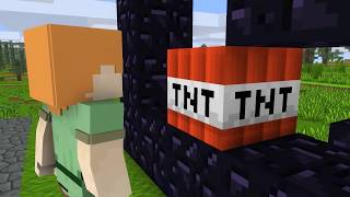 Monster School: Drawing  - Minecraft animation