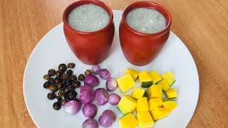 Kambu Koozh Recipe (கம்பு கூழ் ) | How to Make Kambu Koozh at Home | Kambu Kool Recipe