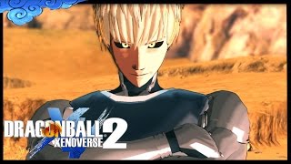 Demon Cyborg! GENOS (ONE PUNCH MAN) GAMEPLAY - Dragon Ball Xenoverse 2 MOD 60 FPS!