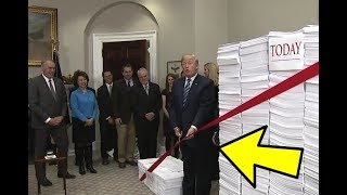 YOU will NOT believe what President Donald Trump just did Regarding Deregulations