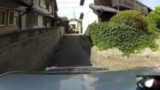 Driving Narrow Japanese Streets!