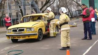 Проведение аварийно-спасательных работ при ликвидации ДТП