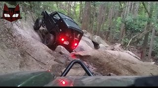ジムニー　モンスター廃道での威力(後編)