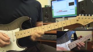 More Than A Feeling Guitar Solo (+ slow version) - performed by Dean Marriott