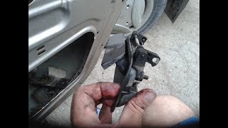 Ремонт ручки двери opel Vectra A