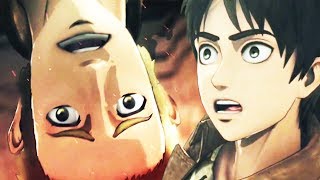 TITANS OUT HERE EATING BOOTY! ATTACK ON TITAN 2 Gameplay