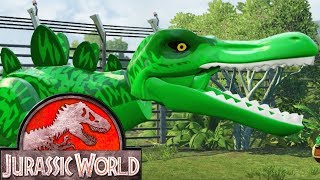 LEGO Jurassic World Прохождение - Серия 10 - МОБИЛЬНАЯ ЛАБОРАТОРИЯ