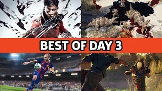 Absolver, Dishonored 2: Death of the Outsider, PES 2018 - Gamescom 2017 Day 3 Roundup