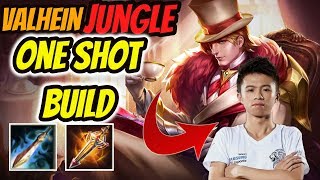 VALHEIN JUNGLE 1 SHOT BUILD | AP Valhein - S.T Xianyo Build