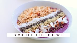 Smoothie Bowl by Alice Esmeralda - Recette Healthy