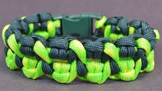 Make the "Crossed Claws" Paracord Survival Bracelet - Bored?Paracord!