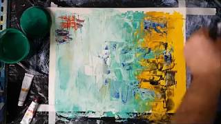 Abstracto en Acrilico sobre Papel 2