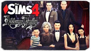 СЕМЕЙКА АДДАМС В ИГРЕ THE SIMS 4 (ADDAMS FAMILY CAS)