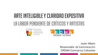 Museos, Accesibilidad y Lenguaje | Javier Albelo (Historiador del Arte y Museólogo)