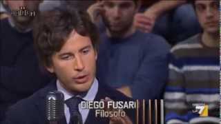 DIEGO FUSARO: Unione Europea, trionfo del liberismo e morte del lavoro [La Gabbia, LA7 13.11.2013]
