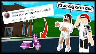 THERE WAS A GHOST IN MY GAME!!!! (VIDEO PROOF) - Roblox