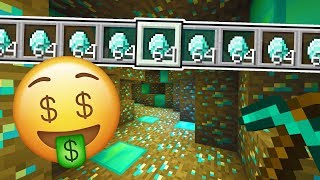 Minecraft "DIAMONDS" World (Finding All the Diamonds in this Minecraft Seed)