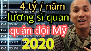 2020 Tướng Mỹ, Sĩ quan Mỹ lãnh lương bao nhiêu? Lính Mỹ gốc Việt Sailor Family