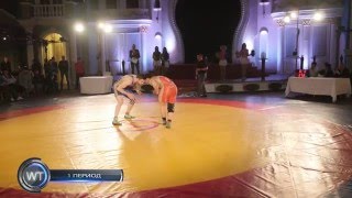 86 кг борьба за 1 место Сардаров Байрамали Икаев Альберт