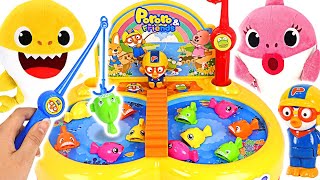 Pororo Moving Fishing Battle! Who is the Winner? #PinkyPopToy