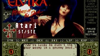 Elvira : Mistress of the Dark - Atari ST (1990)