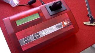 Copiando llave de coche con transponder con silca  video nº4