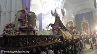Salida de la Procesión de la Santísima Virgen de Dolores, Templo de la Recolección