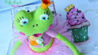 Амигуруми: схема Лягушки Фиби. Игрушки вязаные крючком. Free crochet patterns.