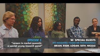 BONUS PODCAST VIDEO!! Careers in Market Research - A Young Market Research Panel Q&A