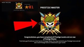 What Happens When you Unlock Master Prestige in Blackout (Blackout Master Prestige)