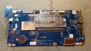Lenovo Ideapad 100-15IBY LA-C771P BIOS motherboard replacement. Przemysław Frąc