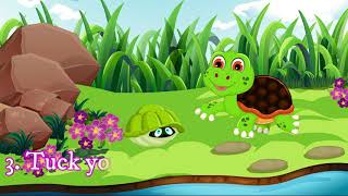 TOTO TURTLE TAKES TIME TO TUCK AND THINK