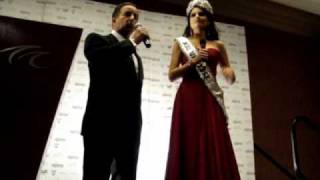 Ximena Navarrete first Press Conference as Miss Universe 2010!