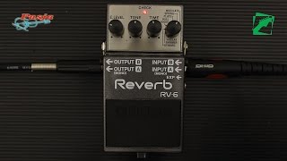 BOSS RV-6 Reverb - demo, reamping test