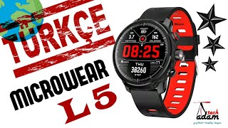 MİCROWEAR L5 AKILLI SPOR SAAT İNCELEMESİ (İLK TÜRKÇE İNCELEME BURADA) ??