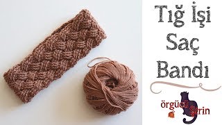 Tığ İşi Kolay Saç Bandı / Saç Bandı Modelleri