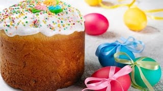 Пасхальный кулич.  Старинный рецепт кулича.  Готовим с мамой