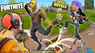 FORTNITE Battle Royale Rap!  FGTEEV vs. 100 PEOPLE PVP! SNIPER FUNNY MOMENTS + New Map Double Chests
