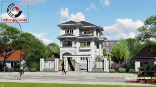 Thiết Kế Xây Dựng Biệt Thự Nhà Đẹp - Kiến An Vinh