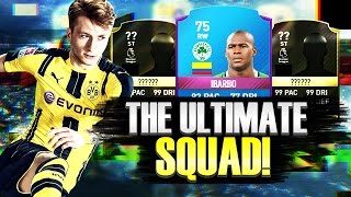 THE ULTIMATE SQUAD #1| FIFA 17  - CHEAP + OVERPOWERED COLOMBIAN HYBRID! SQUAD BUILDER