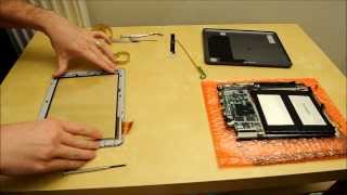 Disassembly Ainol Novo 9 Spark - replace broken touch screen