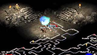 Diablo 2 LOD Phoenix Strike Assassin Walkthrough - Part 4: Underground Passage & The Dark Wood