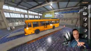Bus Driver Simulator гоняем по Серпухову на руле ThrustMaster T150