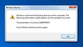 How to Fix Error 0x80070057