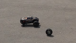 Замер максималки EM-Racing Tyrant 1/8 Brushless RC Monster Truck