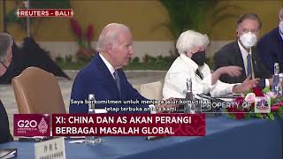 Biden Dan Xi Kopdar Di KTT G20
